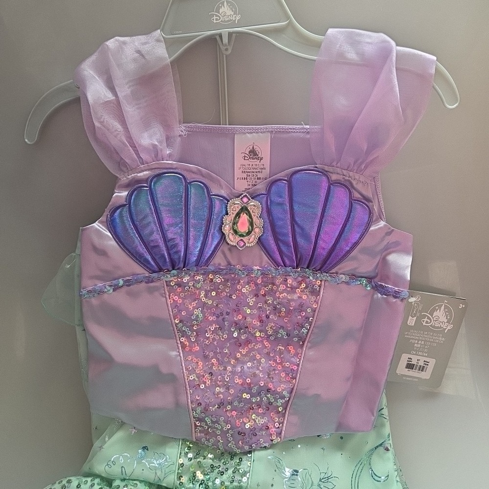 Ariel Disney Two Piece Outfit Disney Parks 7/8 - Picture 2 of 7